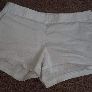 Women's white casual shorts size 0